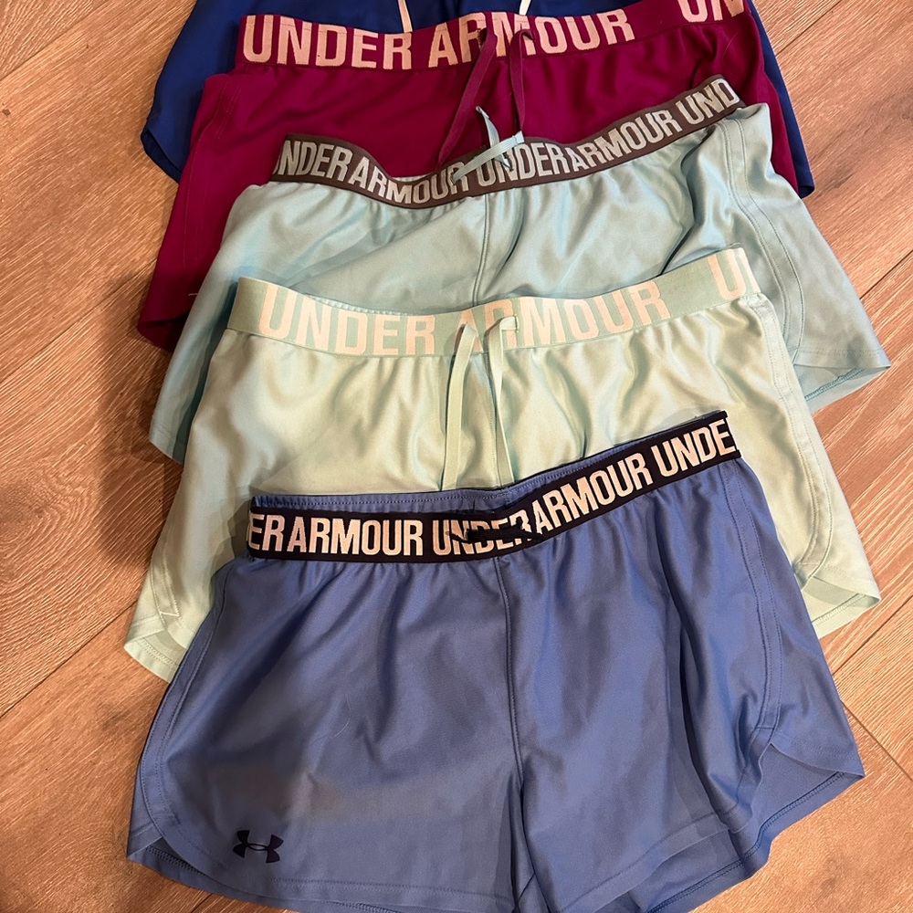5 Under Armour Athletic Shorts Lightweight Performance